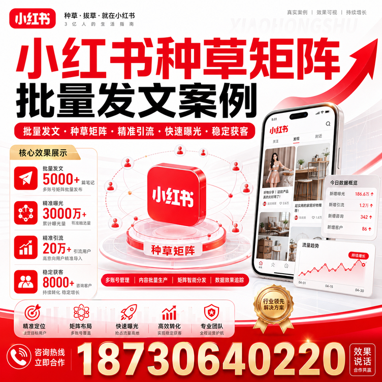 营口小红书种草矩阵批量发文案例