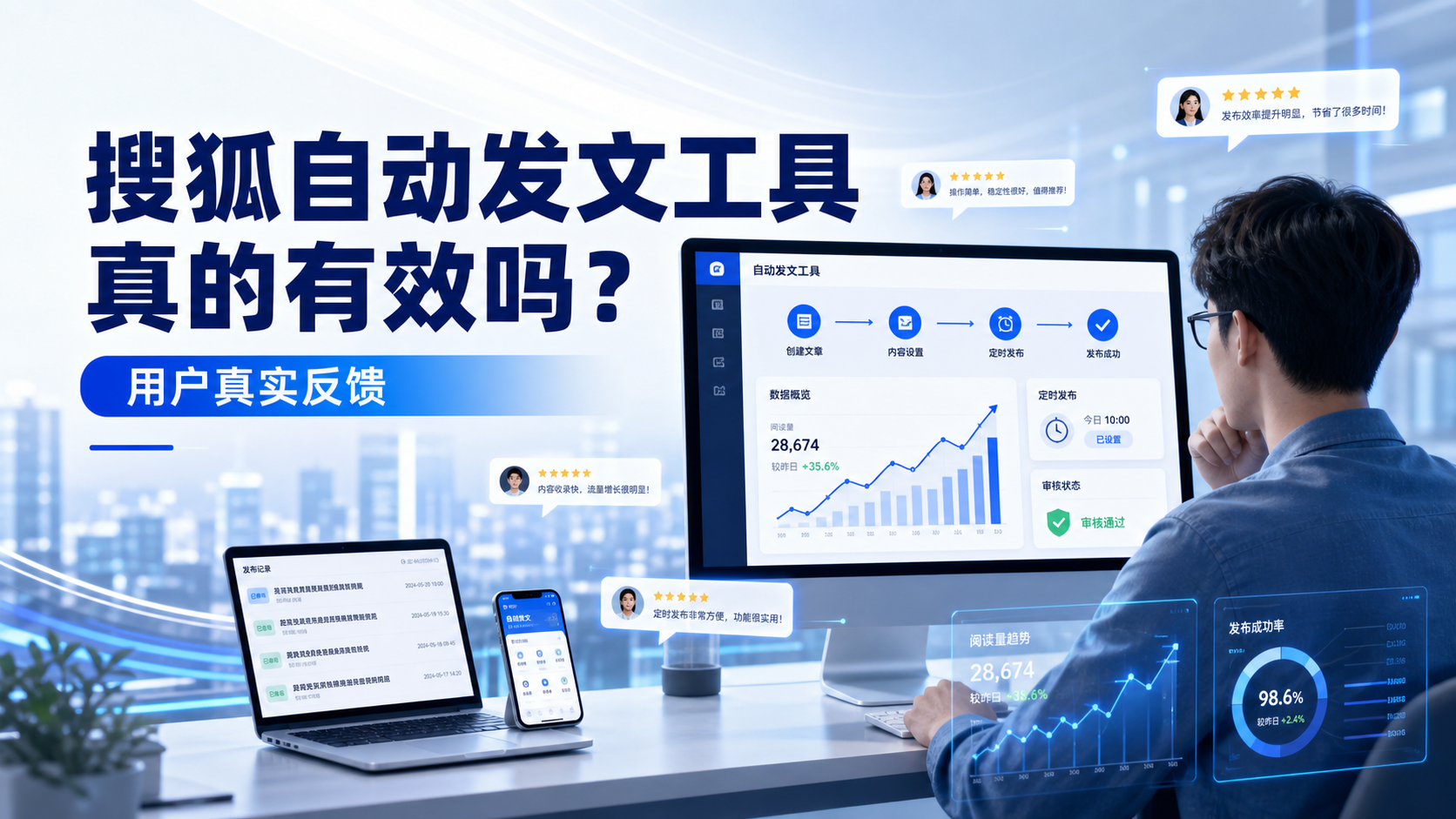 搜狐自动发文工具真的有效吗？营口用户的真实反馈