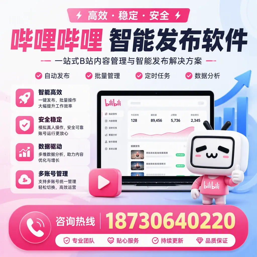 哔哩哔哩智能发布软件适用场景分析：在 营口 的最佳实践